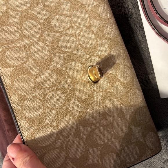 Coach Bags Coach Tilly Top Handle In Signature Canvas With Butterfly Applique Pristine